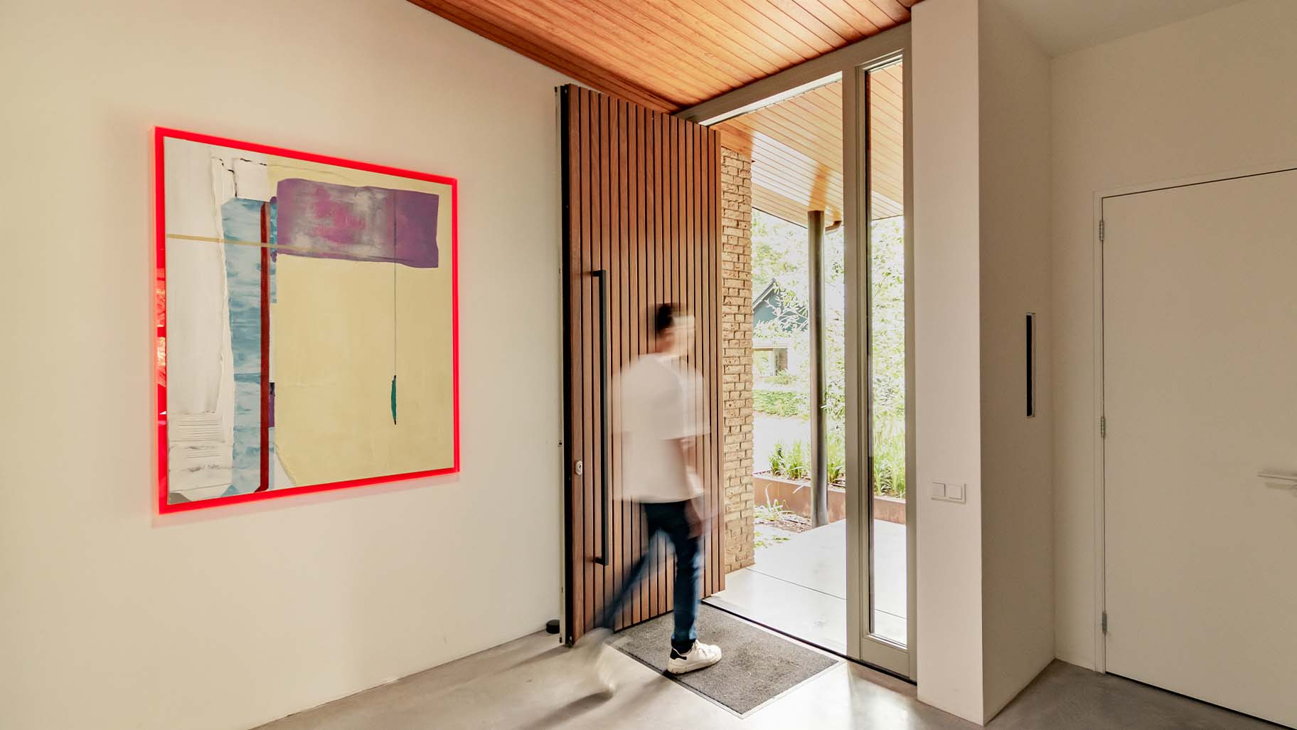 Taatsdeur als voordeur