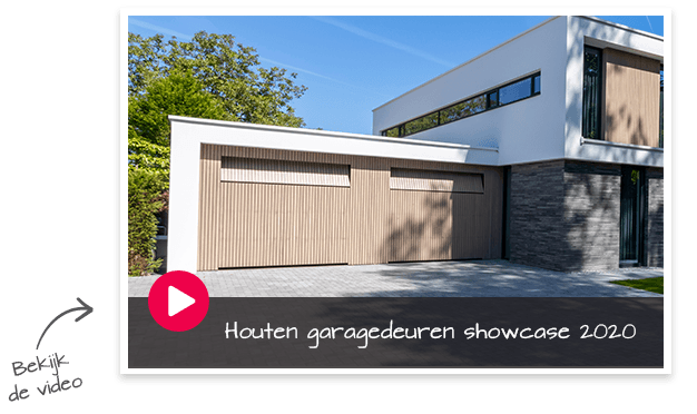 Houten garagedeuren showcase