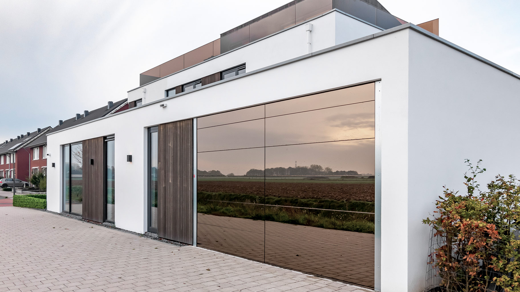 Spiegel garagedeur