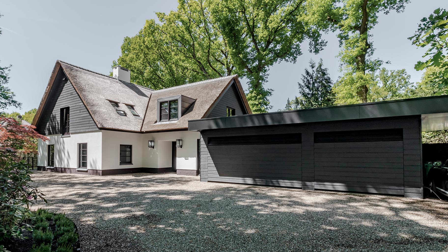 Houten garagedeur potdekselplanken zweeds rabat