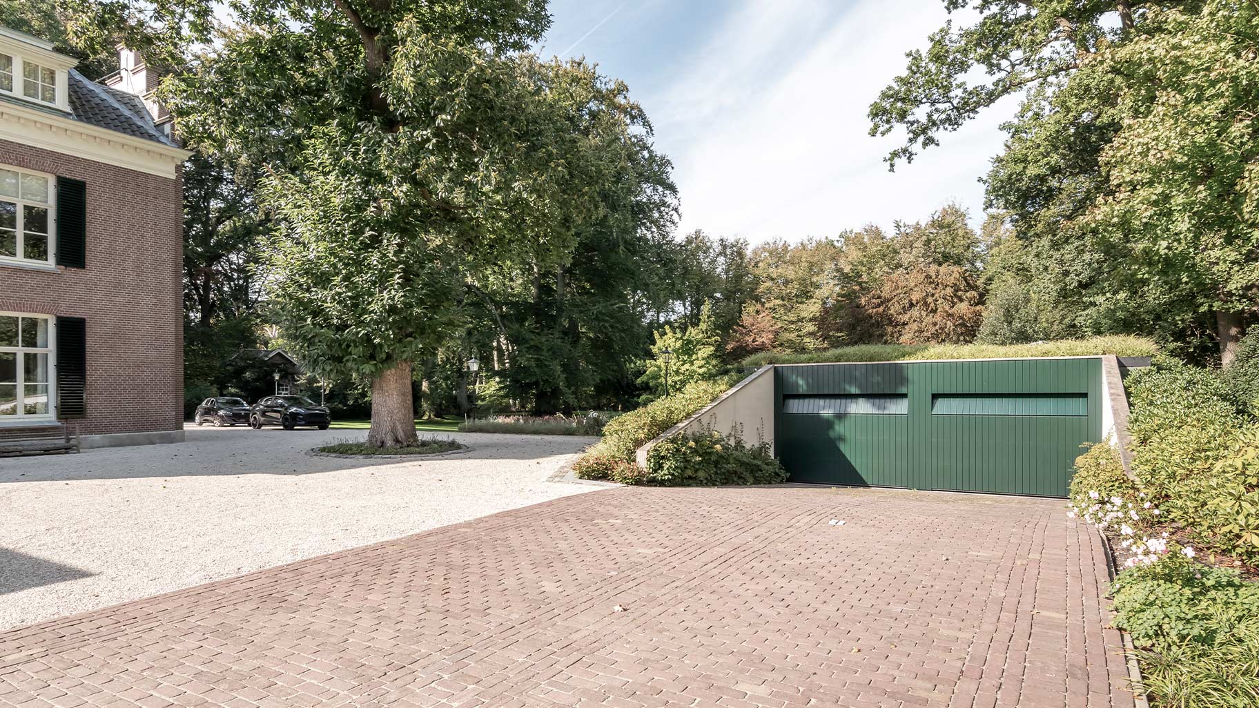 Klassieke stijl garagedeuren
