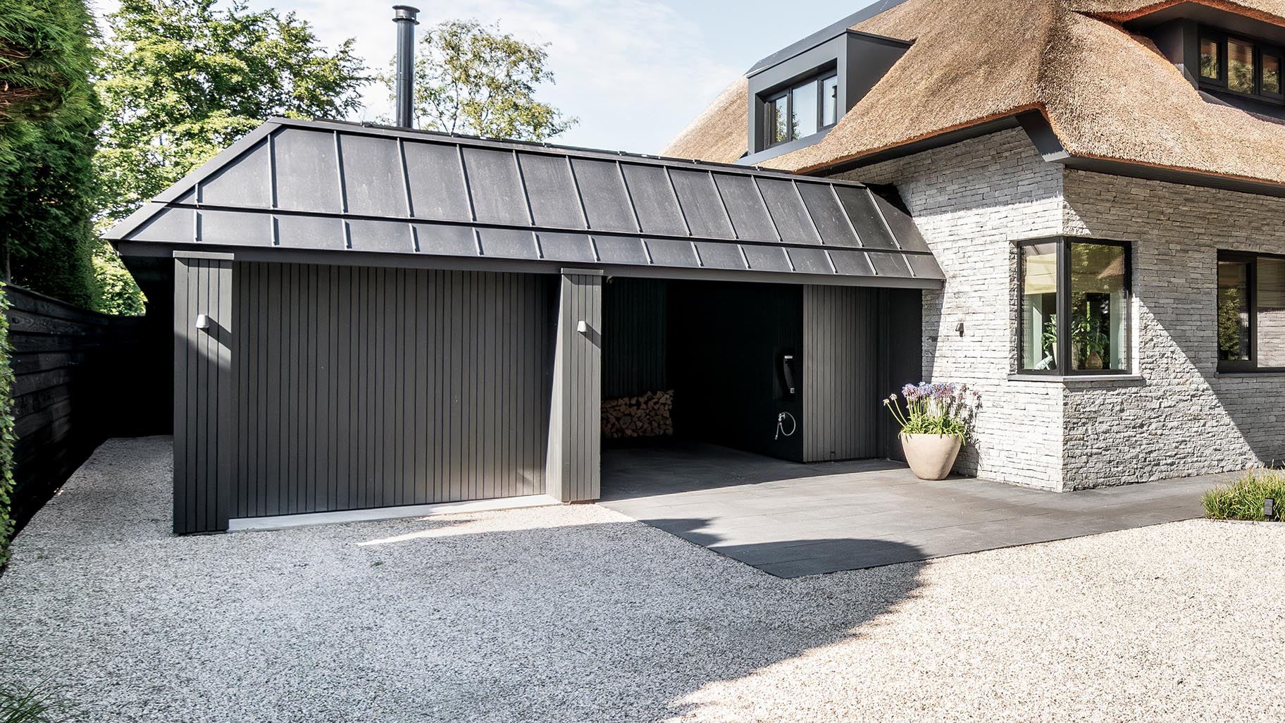 frake garagedeur different doors antraciet