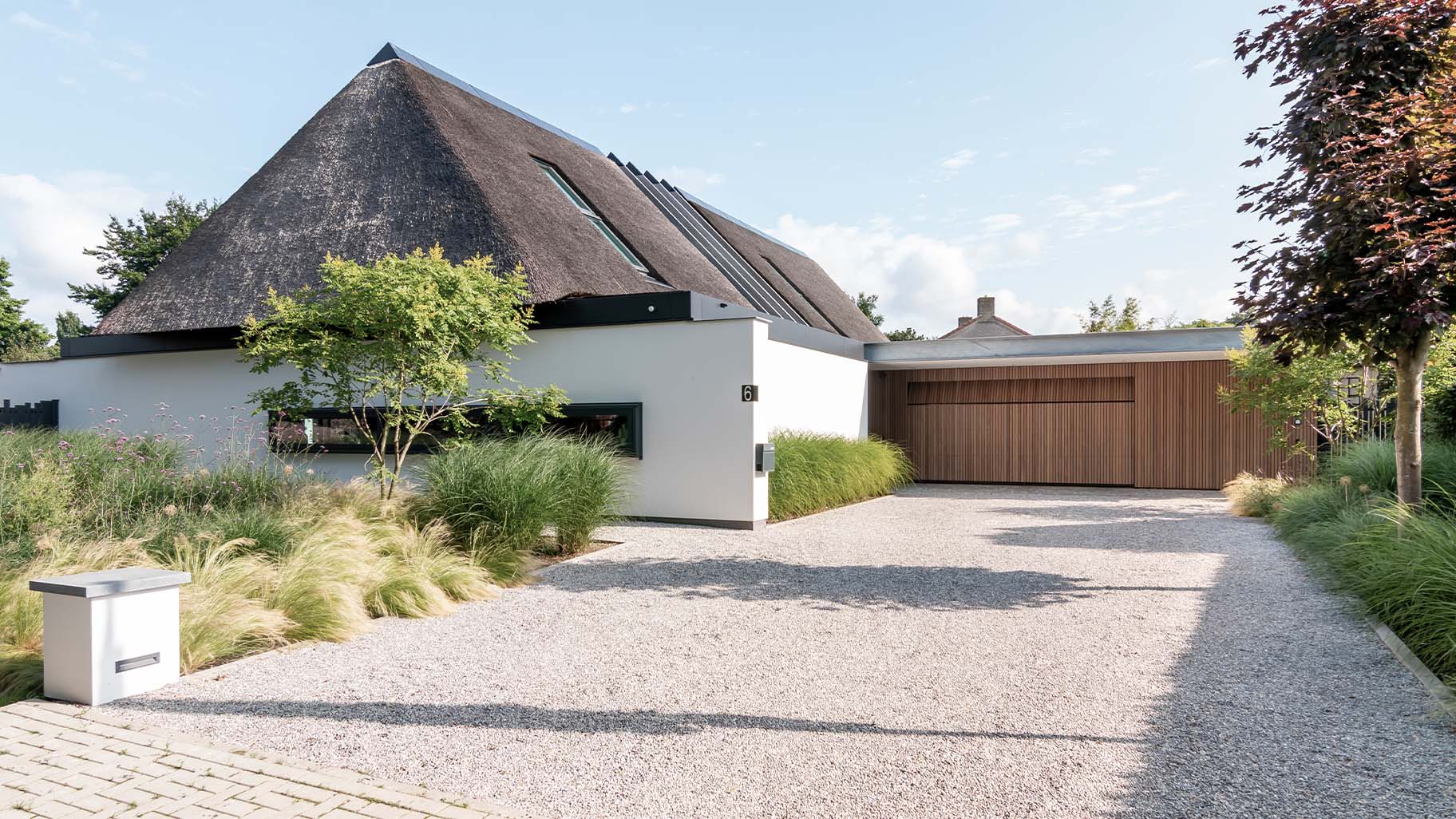 Brede garagedeur