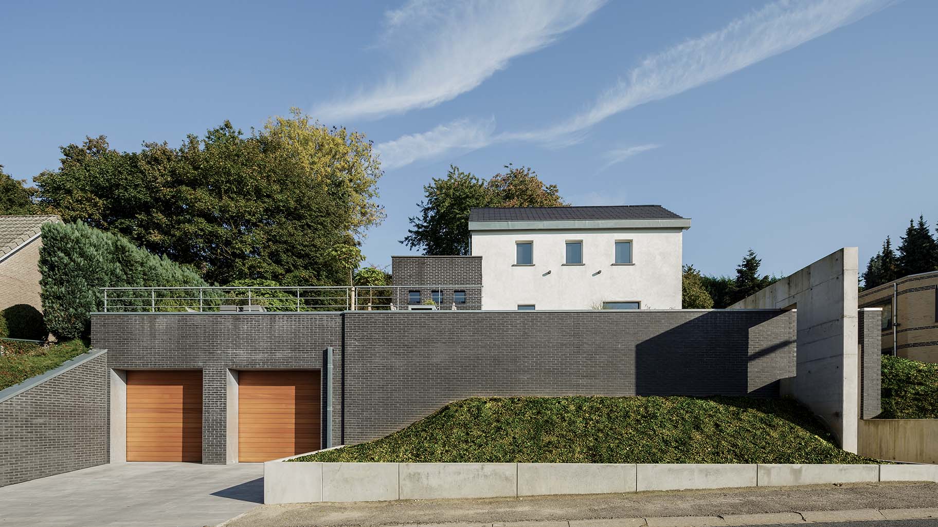 Oregon Pine houten sectionaaldeuren