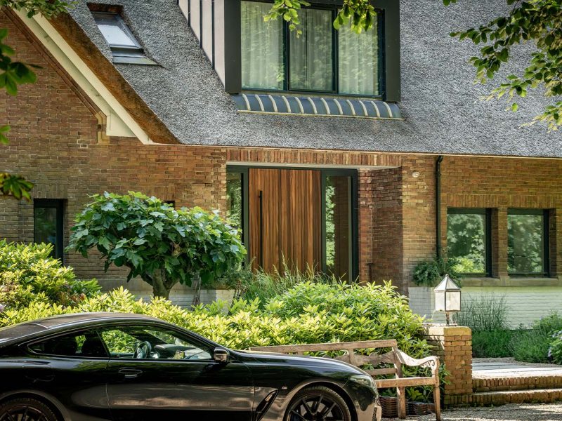 Taatsvoordeur Padoek hout