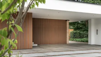 Zijwaartse garagedeur van Fraké