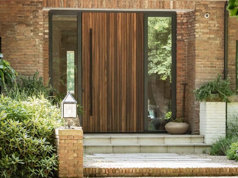 Taatsdeur als voordeur