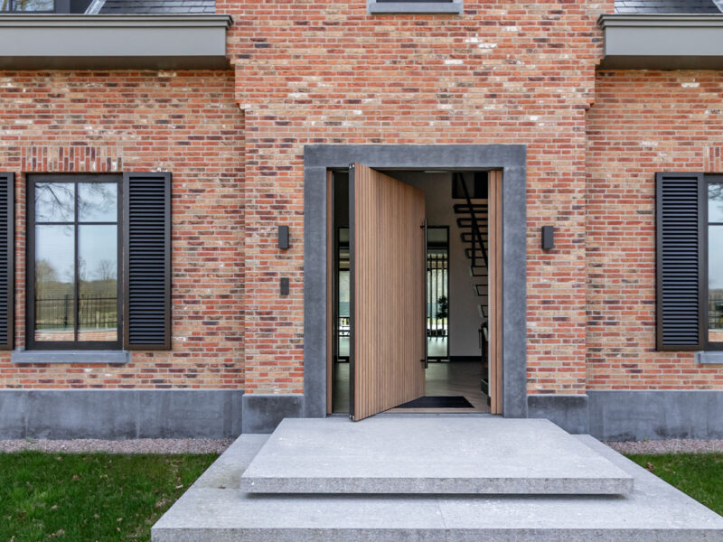 Afrormosia houten taatsdeur